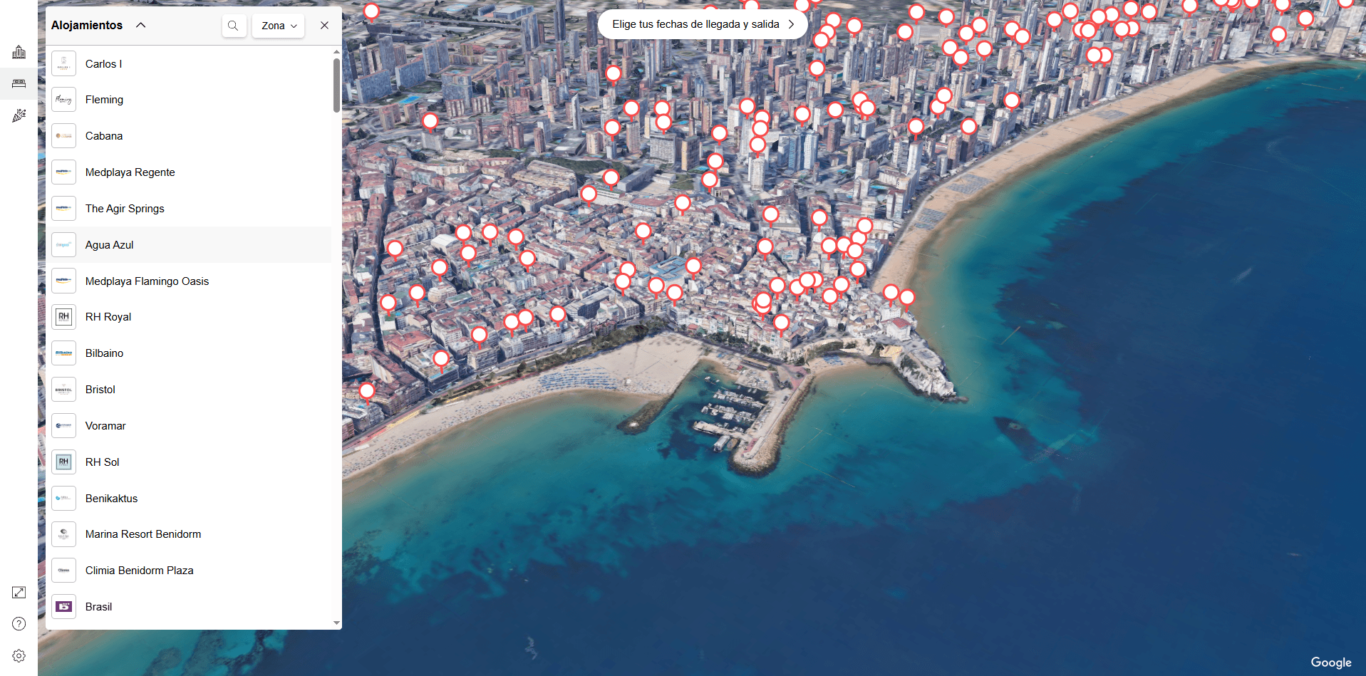 AR map integration
