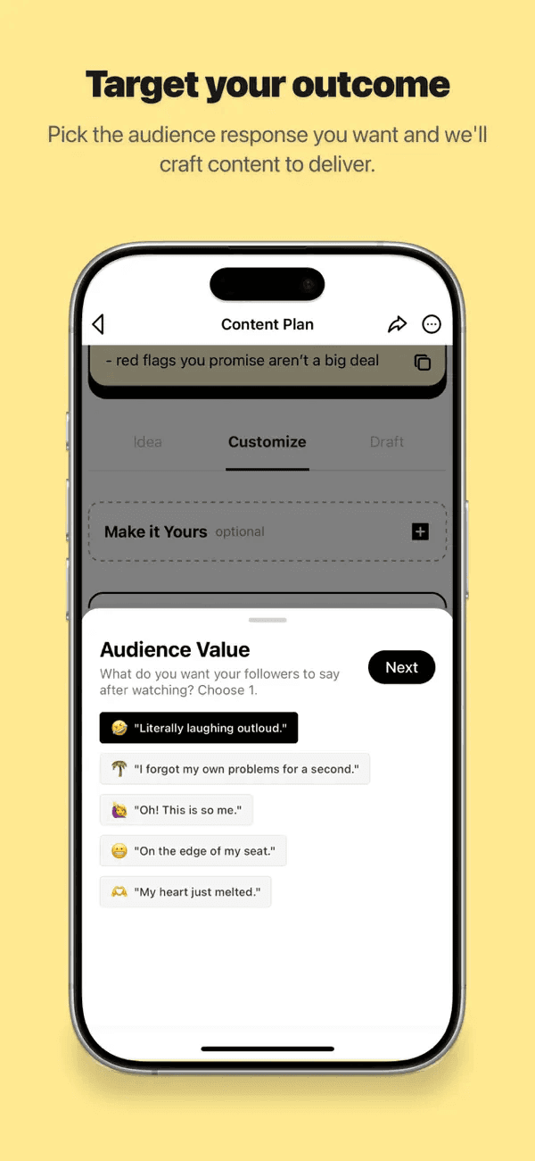 Subscription management interface